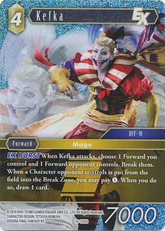 Final Fantasy Opus X 10-135 Kefka Foil