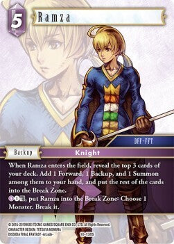 Final Fantasy Opus X 10-138 Ramza