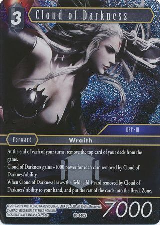 Final Fantasy Opus X 10-140 Cloud of Darkness Foil