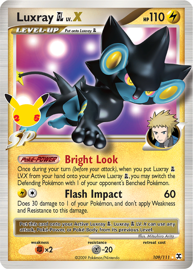 Pokemon Celebrations Luxray GL LV. X Celebrations Classic Collection