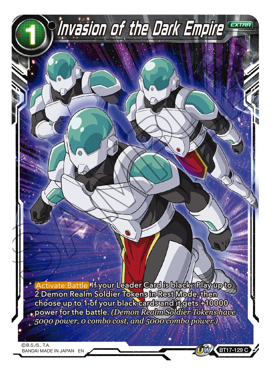 Ultimate Squad BT17-129 Invasion of the Dark Empire