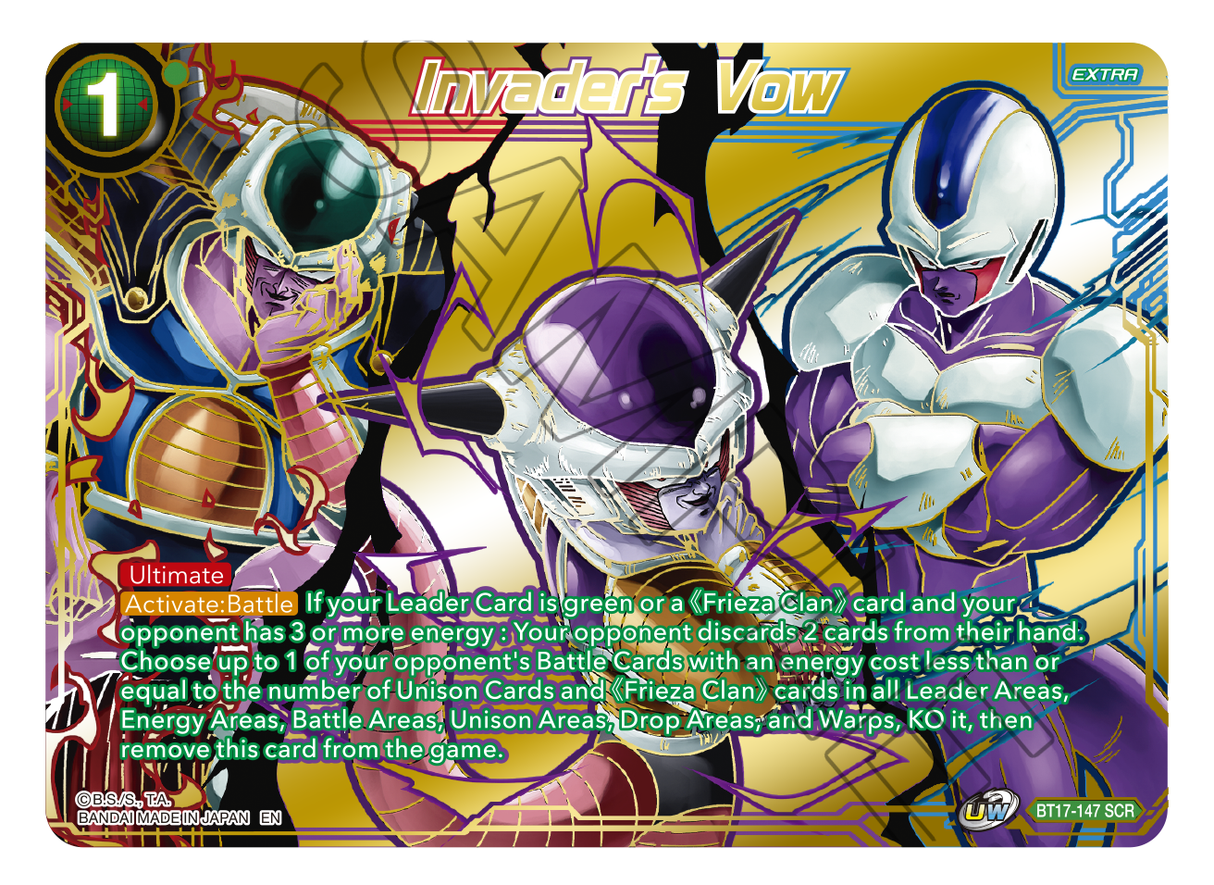 Ultimate Squad BT17-147 Invader's Vow