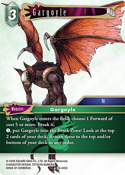 Final Fantasy Opus XVI - 16-045 Gargoyle