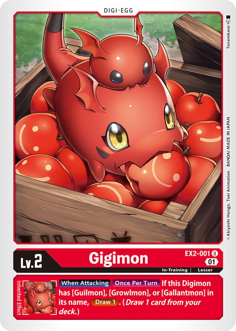 Theme Booster Digital Hazard EX-02 - 001 Gigimon