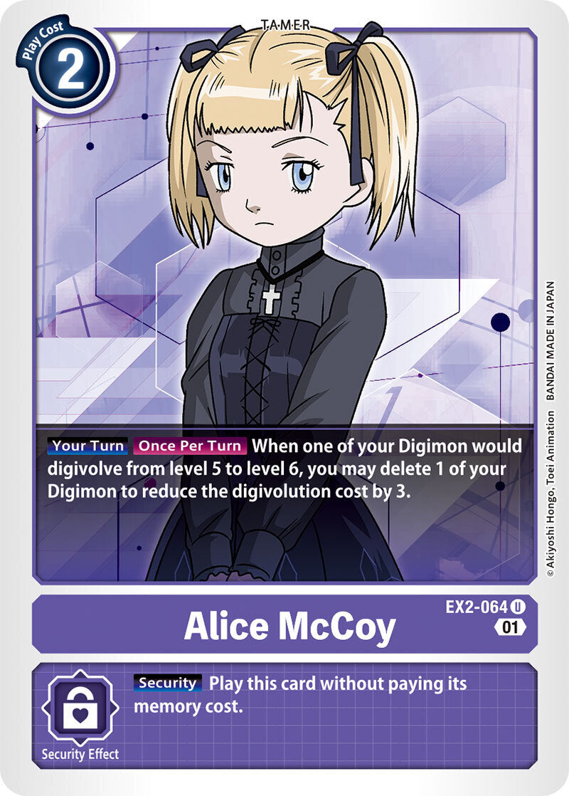 Theme Booster Digital Hazard EX-02 - 064 Alice McCoy