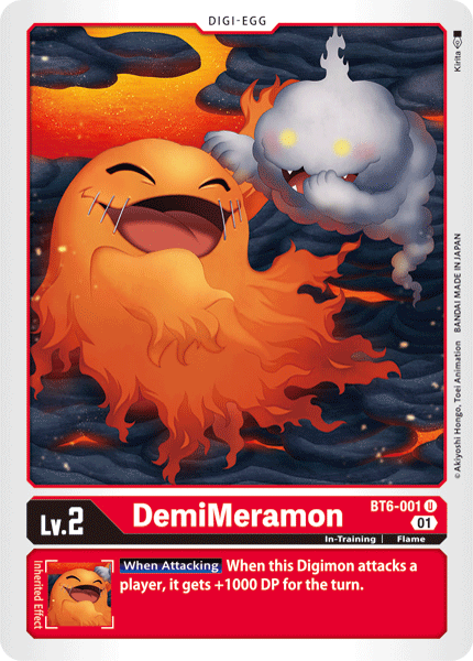 DOUBLE DIAMOND BT-06 001 DemiMeramon