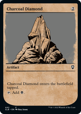 MTG Battle for Baldur's Gate 442 Charcoal Diamond