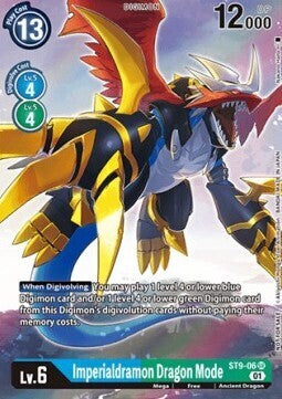 Theme Booster Digital Hazard EX-02 ST9-06 Imperialdramon dragon mode promo