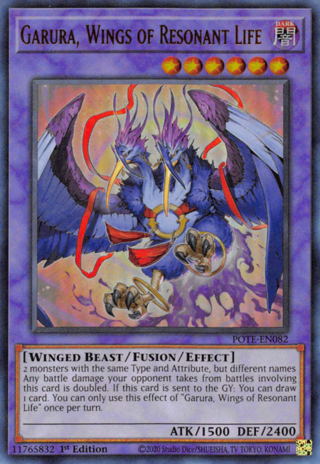 Power Of The Elements POTE-EN082 Garura, Wings of Resonant Life