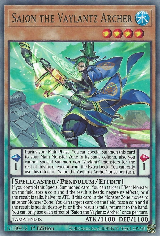 Tactical Masters TAMA-EN002 Saion the Vaylantz Archer