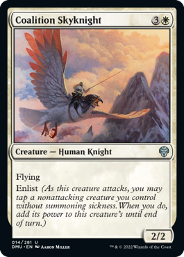 MTG Dominaria United 014/281 Coalition Skyknight