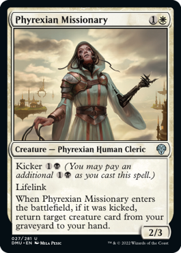 MTG Dominaria United 027/281 Phyrexian Missionary