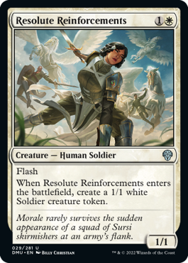 MTG Dominaria United 029/281 Resolute Reinforcements