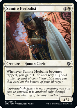 MTG Dominaria United 031/281 Samite Herbalist