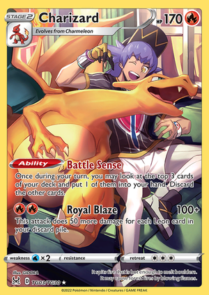 SWSH Lost Origin TG03/TG30 Charizard