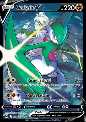 SWSH Lost Origin TG19/TG30 Gallade V