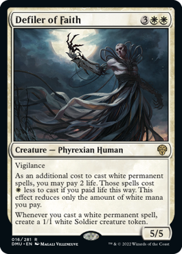 MTG Dominaria United 016/281 Defiler of Faith