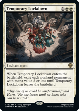 MTG Dominaria United 036/281 Temporary Lockdown