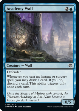 MTG Dominaria United 041/281 Academy Wall