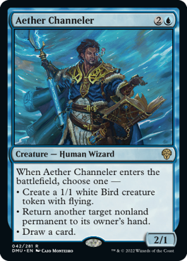 MTG Dominaria United 042/281 Aether Channeler