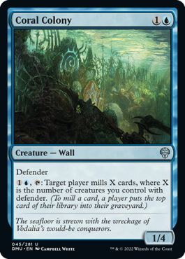 MTG Dominaria United 045/281 Coral Colony