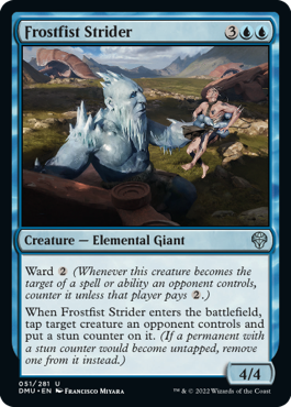 MTG Dominaria United 051/281 Frostfist Strider