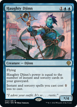 MTG Dominaria United 052/281 Haughty Djinn