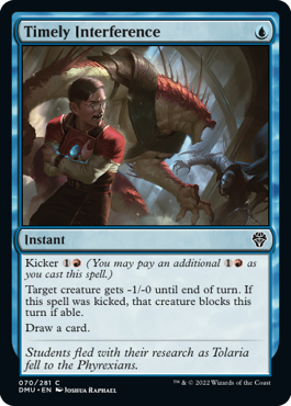 MTG Dominaria United 070/281 Timely Interference