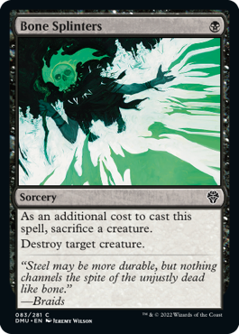 MTG Dominaria United 083/281 Bone Splinters