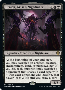 MTG Dominaria United 084/281 Braids, Arisen Nightmare