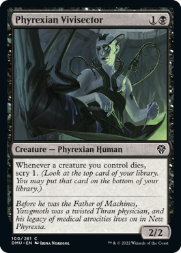 MTG Dominaria United 100/281 Phyrexian Vivisector