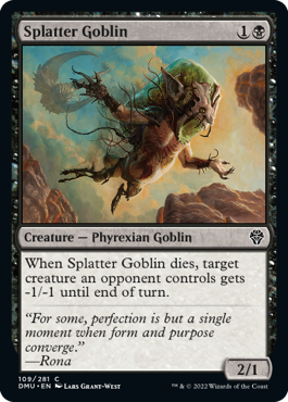 MTG Dominaria United 109/281 Splatter Goblin