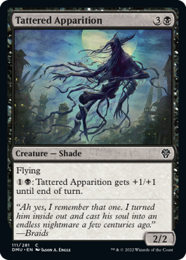 MTG Dominaria United 111/281 Tattered Apparition