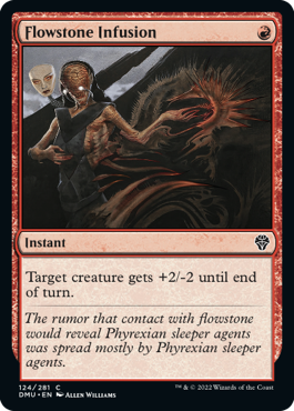 MTG Dominaria United 124/281 Flowstone Infusion