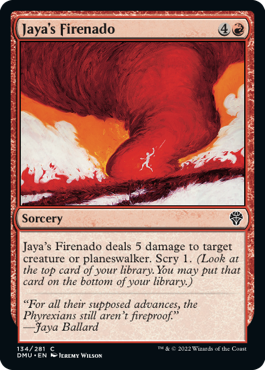 MTG Dominaria United 134/281 Jaya's Firenado