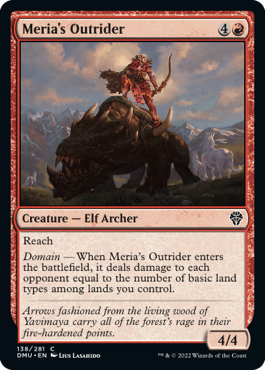 MTG Dominaria United 138/281 Meria's Outrider