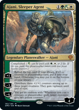 MTG Dominaria United 192/281 Ajani, Sleeper Agent