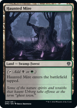 MTG Dominaria United 248/281 Haunted Mire