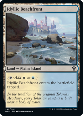 MTG Dominaria United 249/281 Idyllic Beachfront