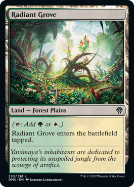 MTG Dominaria United 253/281 Radiant Grove