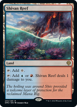 MTG Dominaria United 255/281 Shivan Reef