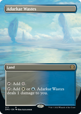 MTG Dominaria United 377 Adarkar Wastes