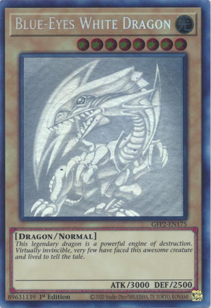 Ghosts From The Past The 2nd Haunting GFP2-EN175 Blue-Eyes White Dragon (Ghost Rare)