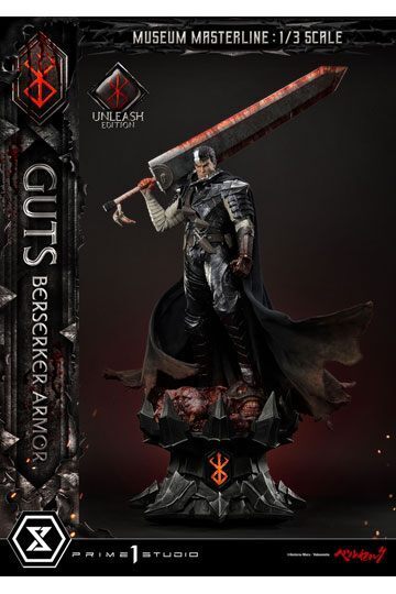 Berserk Museum Masterline Statue 1/3 Guts Berserker Armor Unleash Edition 121 cm