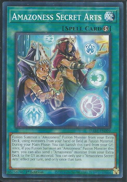 Darkwing Blast DABL-EN099 Amazoness Secret Arts