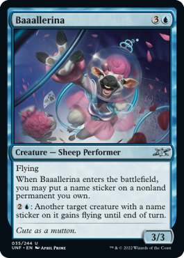 MTG Unfinity 035/244 Baaallerina