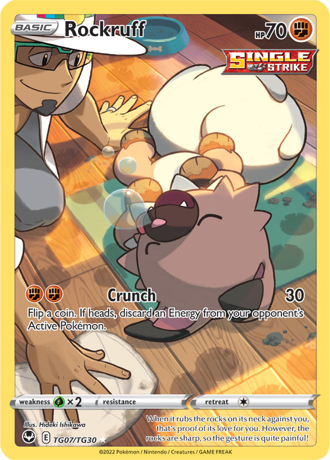 SWSH Silver Tempest TG07-TG30 Rockruff