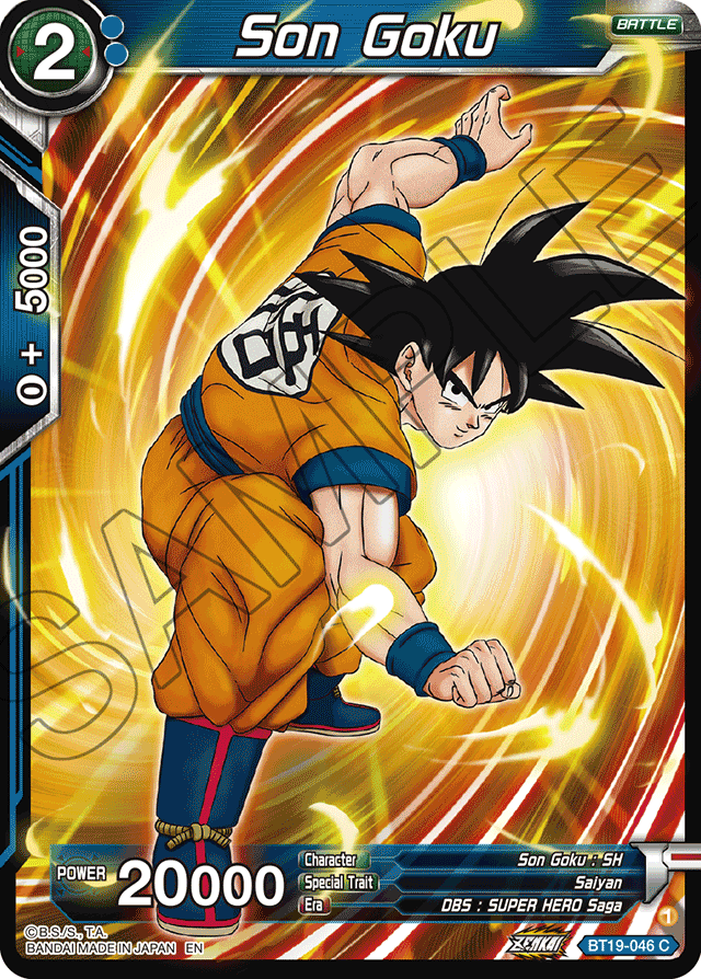 Zenkai Series FIGHTER’S AMBITION BT19-046 Son Goku