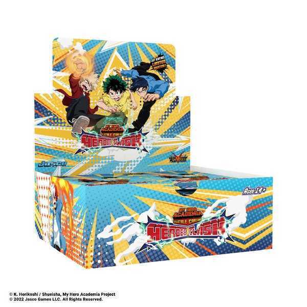 My Hero Academia CCG Series 3: Heroes Clash Booster Display