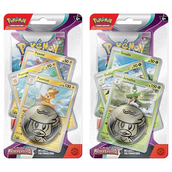 Pokémon TCG: Scarlet & Violet 2 - Paldea Evolved Premium Checklane Blister Display